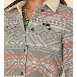 Wrangler Retro Heritage Navajo Jacquard Sherpa Jacket